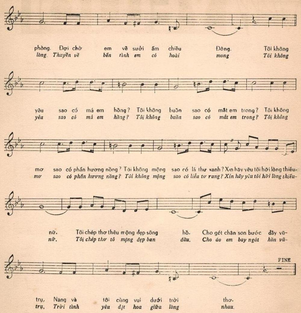 Sheet nhạc Hãy Yêu Tôi 2